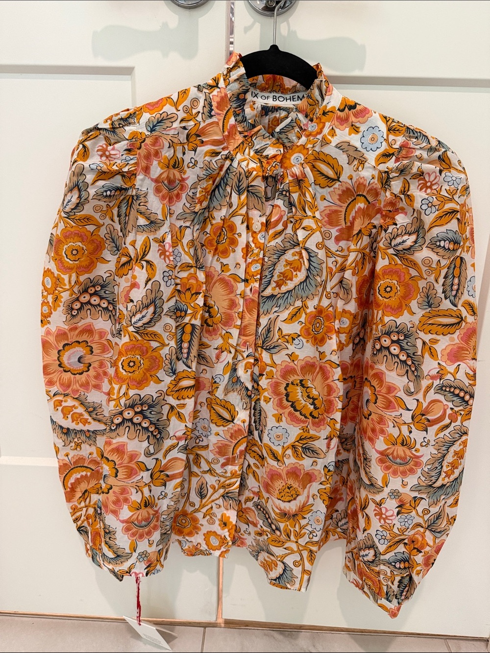 Alix Of Bohemia Annabel Topaz Flower Shirt